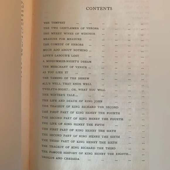 The Complete Works of William Shakespeare Hardcover Book (1974) - Picture 6 of 6